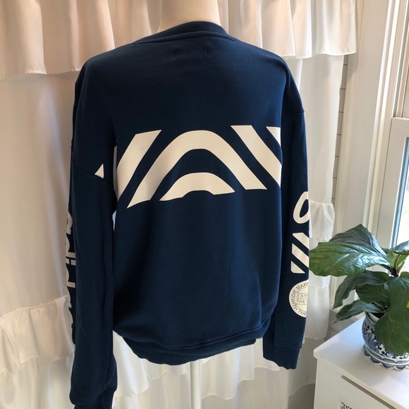 Adidas blue sweatshirt, small - Picture 2 of 6